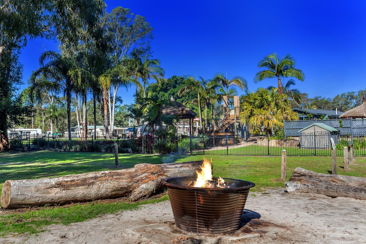 Big4 Bays Holiday Park Anna Bay Exteriör bild