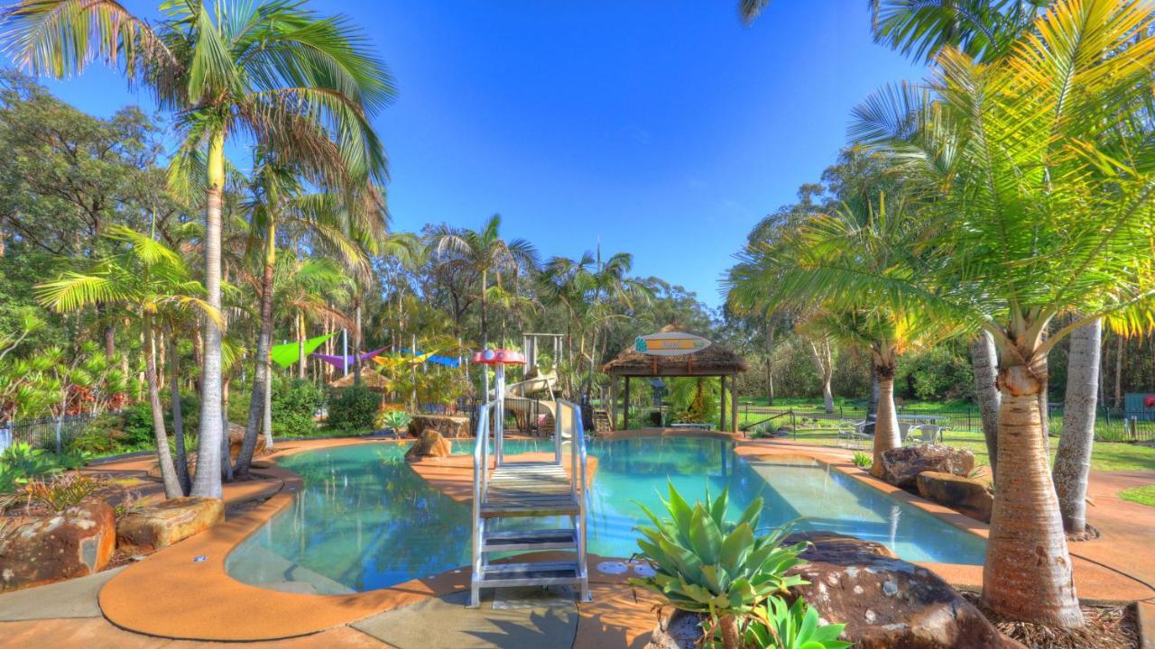 Big4 Bays Holiday Park Anna Bay Exteriör bild