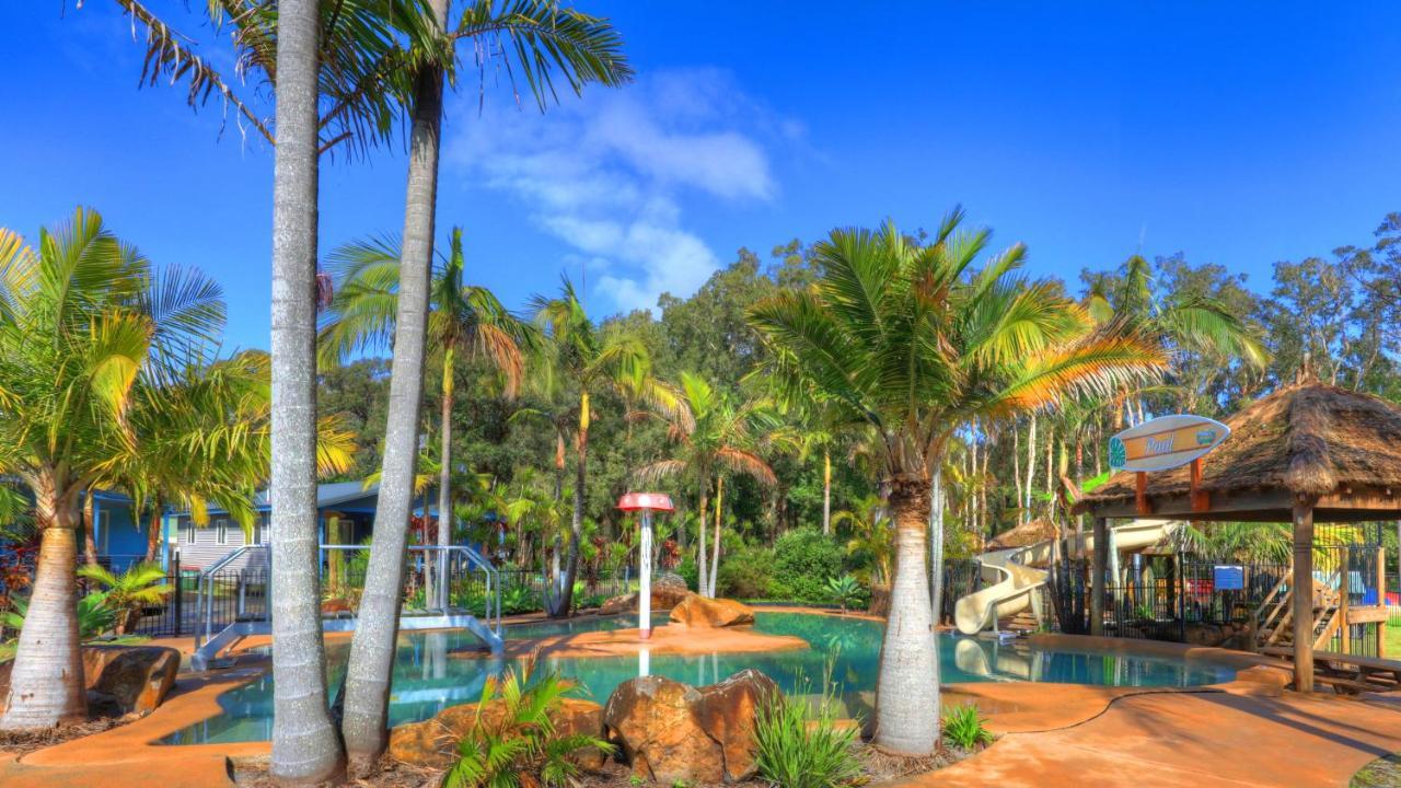 Big4 Bays Holiday Park Anna Bay Exteriör bild