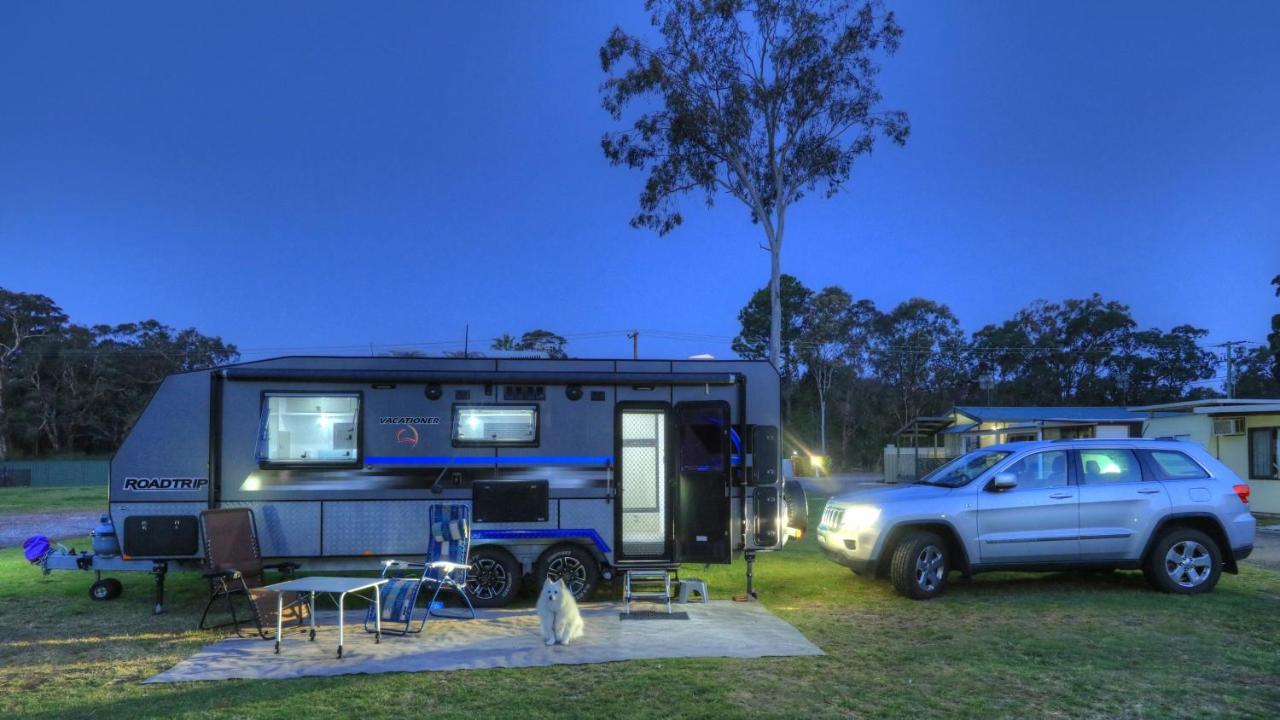 Big4 Bays Holiday Park Anna Bay Exteriör bild